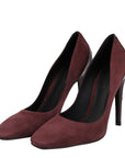 Women's Dark Rose Suede Leather Luxe Heels