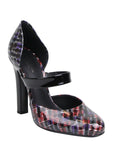 Bottega Veneta Women's Red / Purple Patent Leather Stiletto Heel