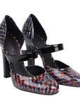 Bottega Veneta Women's Red / Purple Patent Leather Stiletto Heel