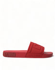 Radiant Red Men's Slide Sandals