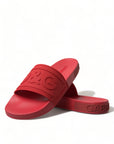 Radiant Red Men's Slide Sandals