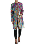 Multicolor Sequined Long Jacket