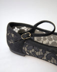 Elegant Black Lace Flats