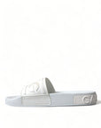 Elegant White Logo Slides