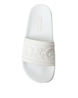 Elegant White Logo Slides