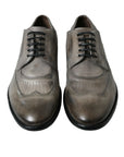 Elegant Calfskin Derby Lace-Ups