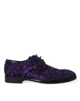 Elegant Sequined Oxford Dress Shoes