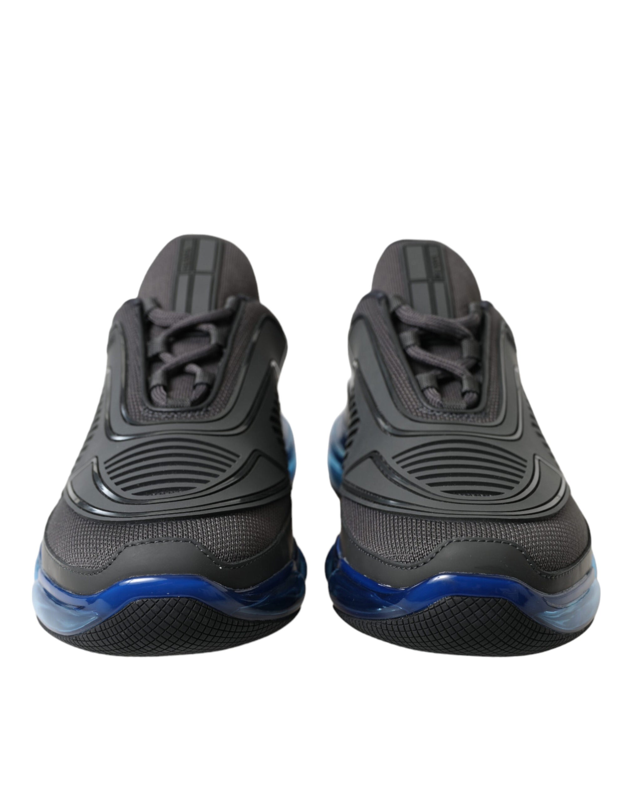 Elegant Men&#39;s Black Mesh Sneakers