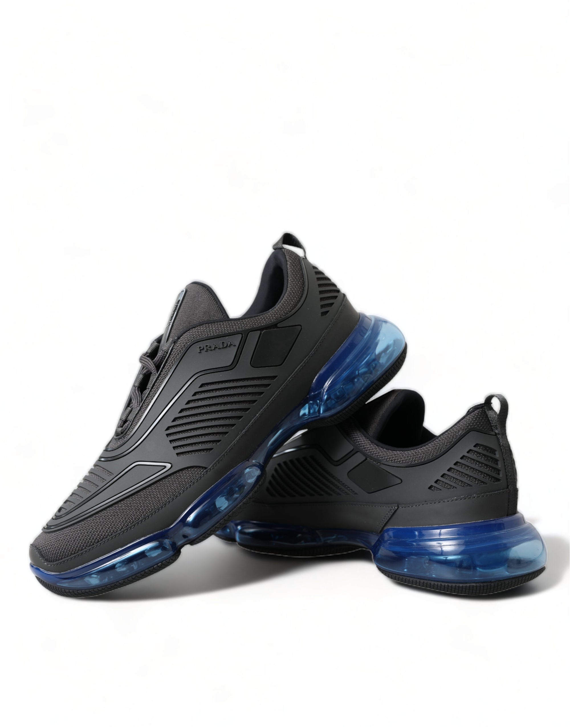 Elegant Men&#39;s Black Mesh Sneakers