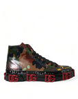 Chic Multicolor High-Top Sneakers