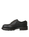 Elegant Mens Leather Derby Dress Shoes