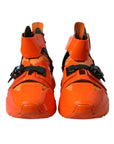 Orange Breezy High-Top Sneakers Charm
