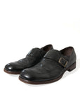 Elegant Black Leather Moccasins Dress Shoes