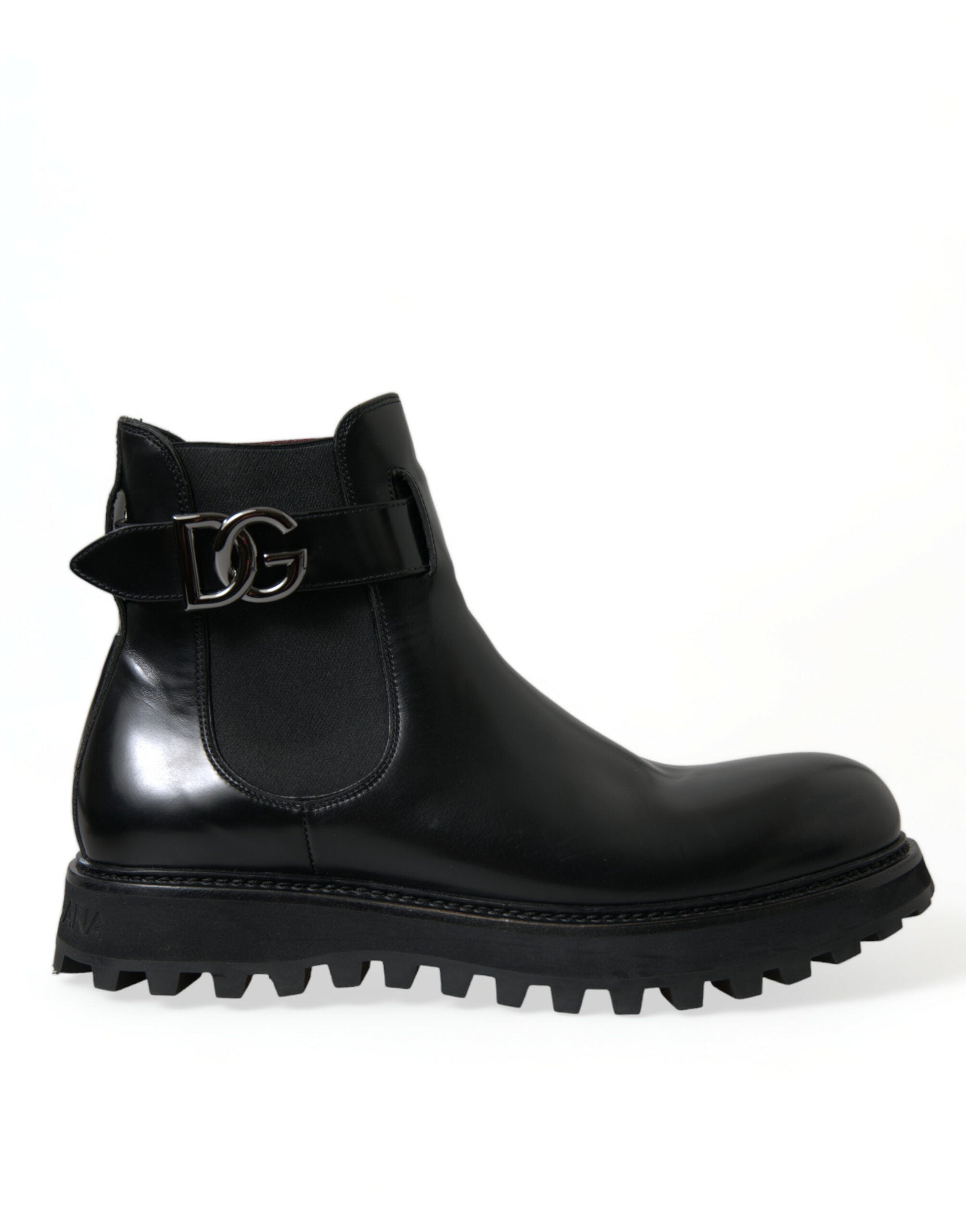 Elegant Black Calf Leather Chelsea Boots – Sol Hermosa Inc.