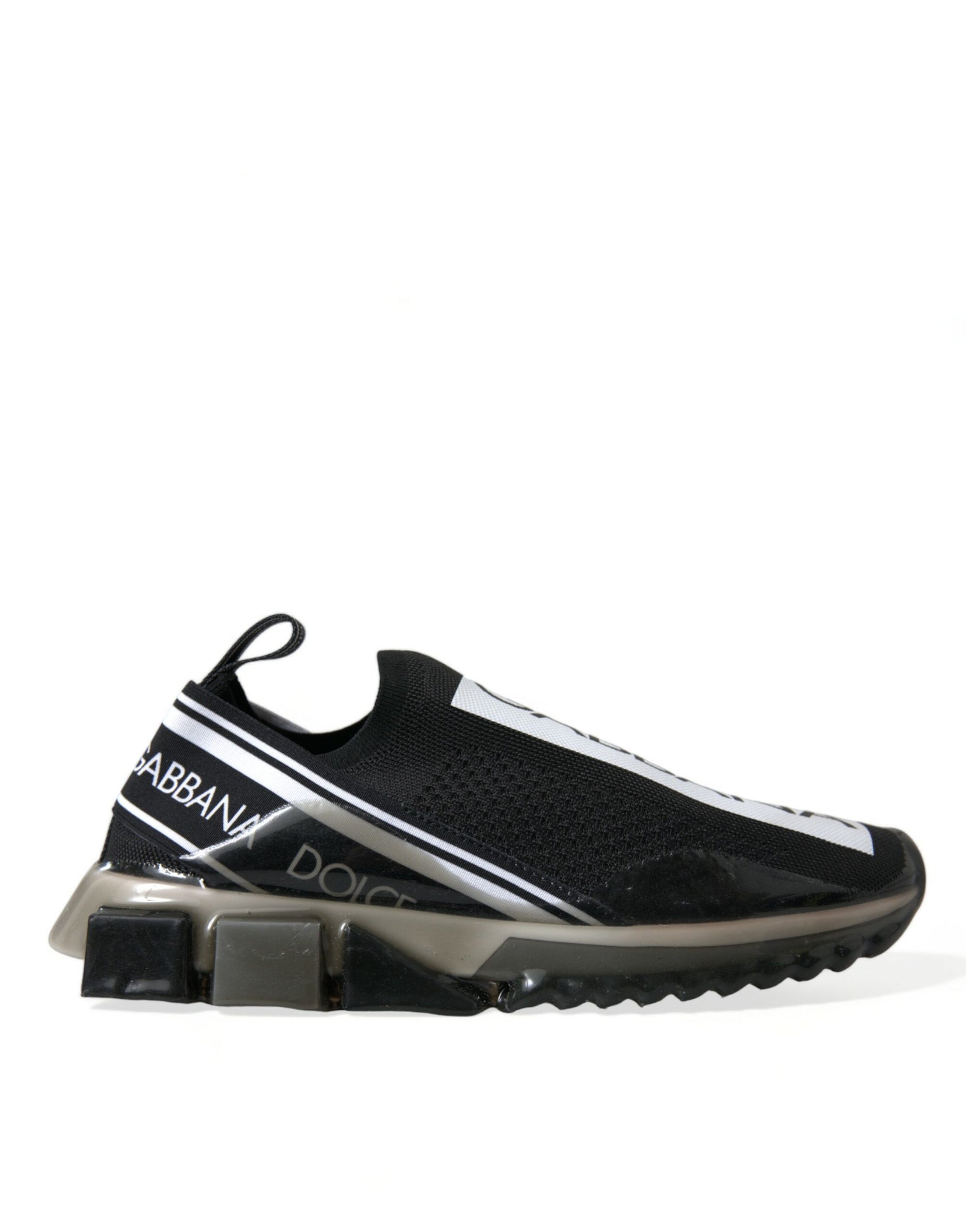Elegant Black &amp; White Sorrento Sneakers