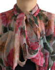 Floral Silk Chiffon Maxi Coat