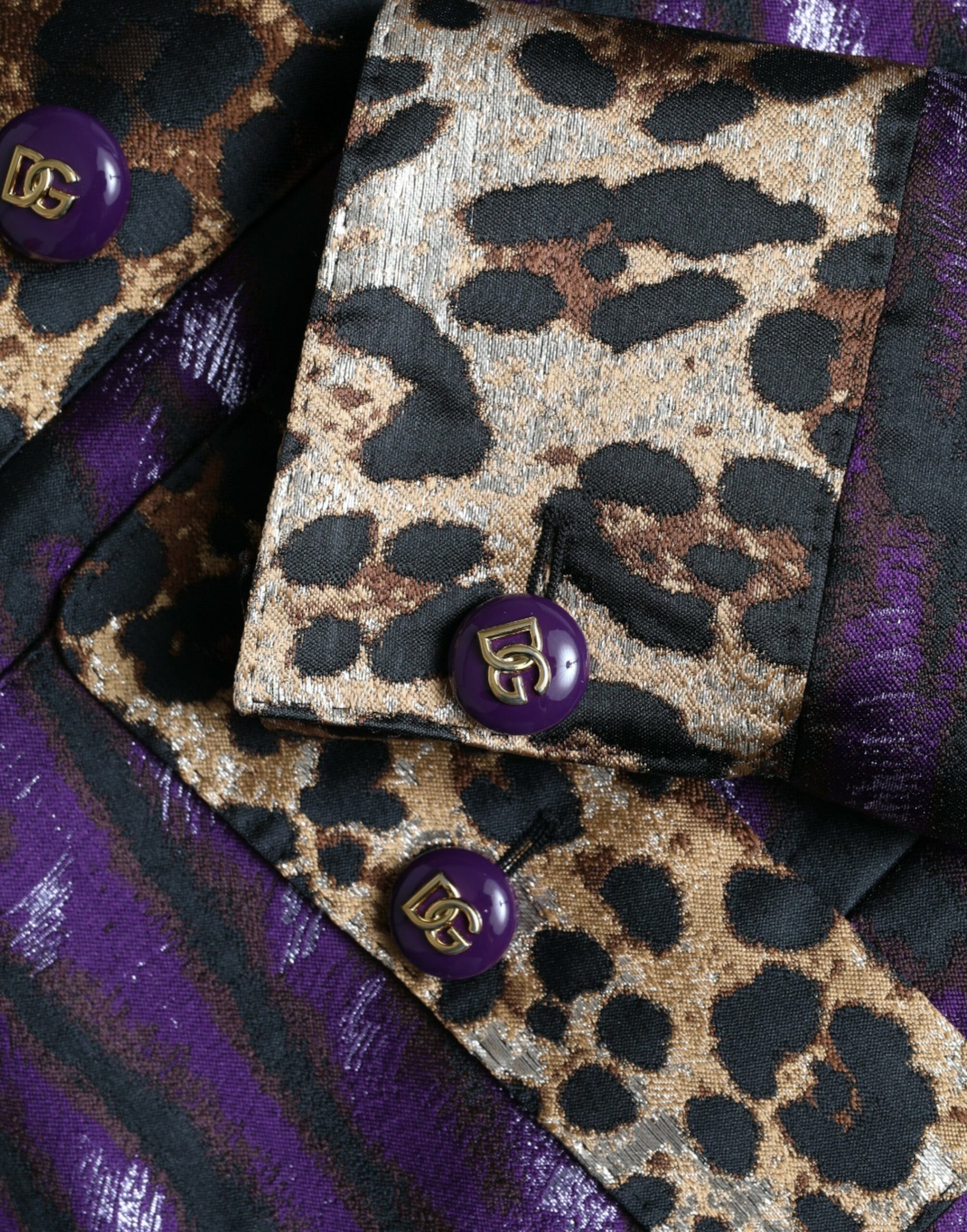 Exquisite Jacquard Trench With Tiger Motif