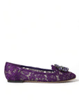 Elegant Floral Lace Vally Flat Shoes