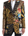 Elegant Multicolor Single Breasted Jacket