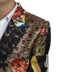 Elegant Multicolor Single Breasted Jacket