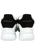 Alexander McQueen Women White Leather Suede Sneaker