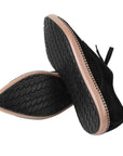 Bottega Veneta Men's Black Suede Pointed Toe Dress Shoe
