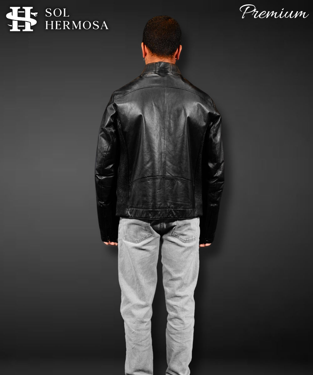 Men&#39;s Oversized Leather Jacket - Mitch