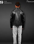 Men's Oversized Leather Jacket - Mitch