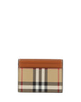 Chic Multicolor Check Print Card Holder