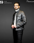 Men's Leather Jacket - Andre