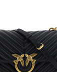 Elegant Black Quilted Leather Shoulder Bag