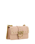 Chic Pink Cipria Mini Love Shoulder Bag