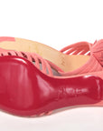 Operette Salmon Strappy Kitten Heel sandal