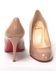 Nude Round Toe High Pump Shoe