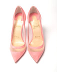 Pink Galativi Suede High Heels Pumps