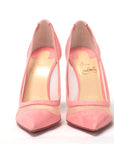 Pink Galativi Suede High Heels Pumps