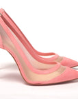 Pink Galativi Suede High Heels Pumps