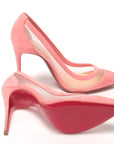 Pink Galativi Suede High Heels Pumps