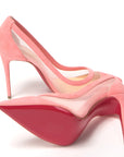 Pink Galativi Suede High Heels Pumps