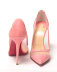 Pink Galativi Suede High Heels Pumps