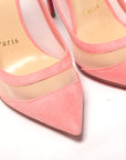 Pink Galativi Suede High Heels Pumps