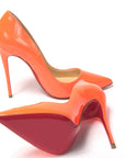 Neon Orange So Kate Patent High Heel