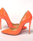 Neon Orange So Kate Patent High Heel