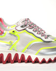 Multicolor Version Sharkina Flat Rete Sneaker