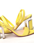 Citronnade/Nickel Tournikouna 55 Nappa Sandal