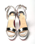 Silver/Multi Arendisc Alta Platform Heel