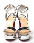 Silver/Multi Arendisc Alta Platform Heel