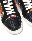 Black Multi/Marine Mat Louis Junior Spikes Shoes