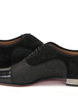 Black Met Greggo Flat Shoes