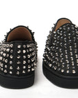 Black/Crystal Sv Version Roller 1c1s Flat Shoes